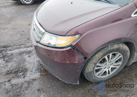 2012 Honda Odyssey Ex-L from USA, damaged, VIN 5FNRL5H63CB139520